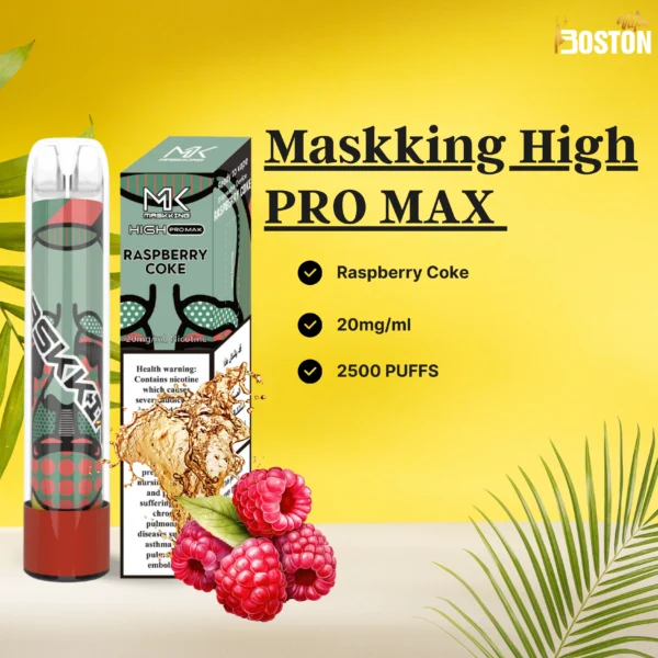 Maskking High PRO MAX Raspberry Coke