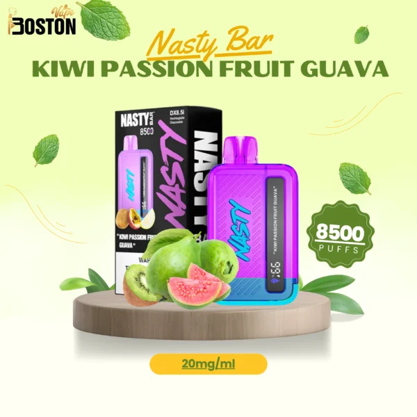 Nasty Bar Kiwi Passion Fruit Guava