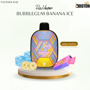 Dr. Vapes Panther Bar Bubblegum Banana Ice 5500 Puffs
