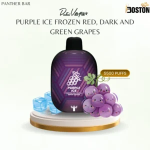 Dr. Vapes Panther Bar Purple Ice Frozen Grapes 5500 Puffs