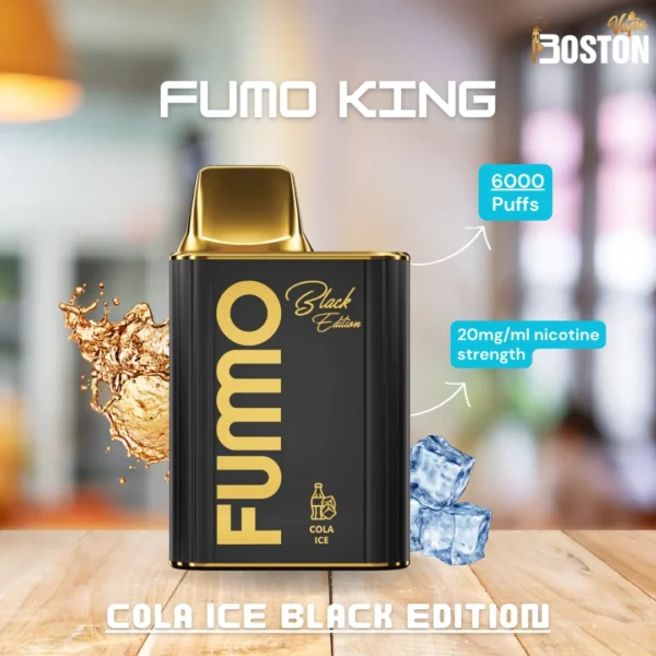 Fummo King Cola Ice Black Edition 6000 Puffs