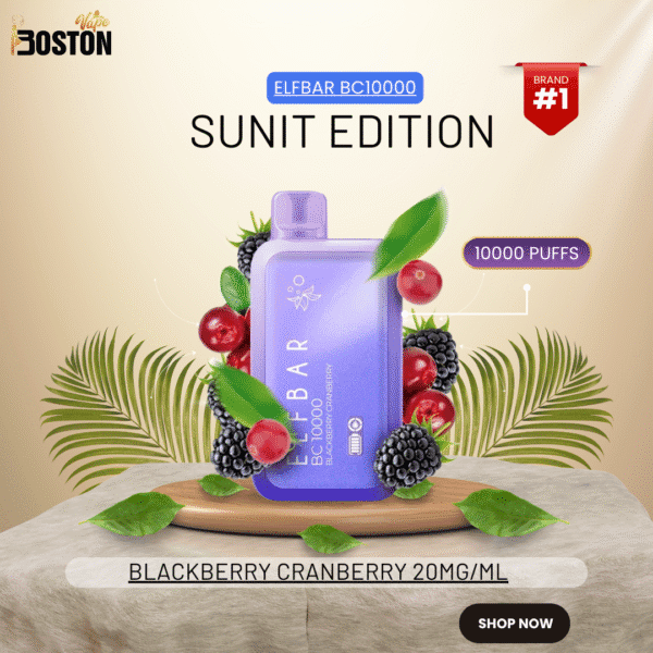 Elfbar BC10000 Sunset Edition Blackberry Cranberry