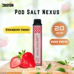 Pod Salt Nexus Strawberry Energy 3500 Puffs