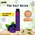 Pod Salt Nexus Blue and Black Raspberry 3500 Puffs