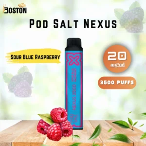 Pod Salt Nexus Sour Blue Raspberry 3500 Puffs
