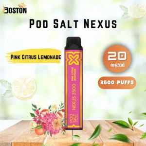 Pod Salt Nexus Pink Citrus Lemonade 3500 Puffs
