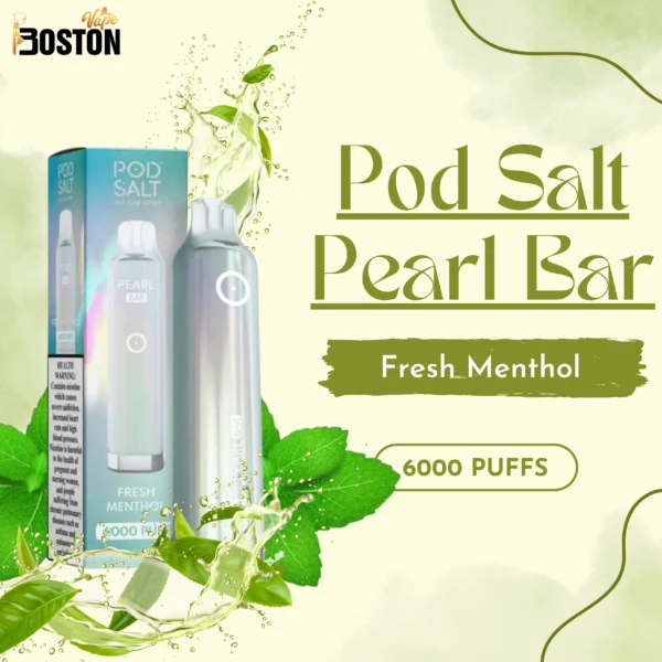 Pod Salt Pearl Bar Fresh Menthol