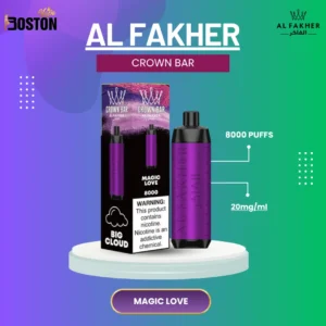 Al Fakher Crown Bar Magic Love 8000 Puffs