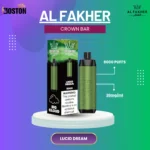 Al Fakher Crown Bar Lucid Dream 8000 Puffs