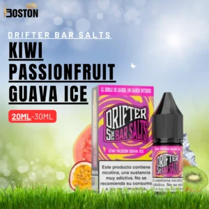 Drifter Bar Salts Kiwi Passionfruit Guava Ice