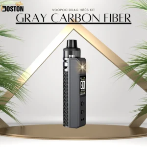 VOOPOO Drag H80S Gray Carbon Fiber Kit