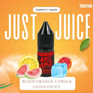 Just Juice Blood Orange Citrus Guava on Ice