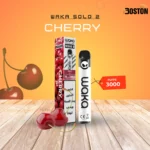 Waka Solo 2 Cherry 18 mg 3000 Puffs Disposable Vape