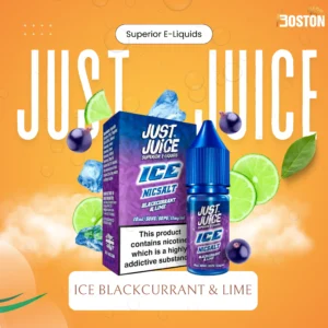 Just Juice Ice Blackcurrant & Lime