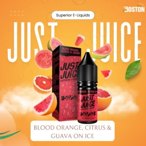 Just Juice Blood Orange Citrus Guava on Ice