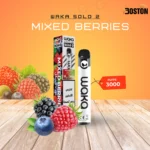 Waka Solo 2 Mixed Berries 18 mg 3000 Puffs Disposable Vape