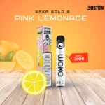 Waka Solo 2 Pink Lemonade 18 mg 3000 Puffs Disposable Vape