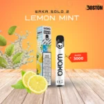 Waka Solo 2 Lemon Mint 18 mg 3000 Puffs Disposable Vape