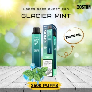 Ghost Pro Glacier Mint 20 mg 3500 Puffs Disposable Vape