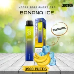 Ghost Pro Banana Ice 20 mg 3500 Puffs Disposable Vape