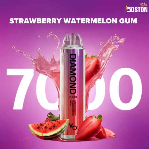 Vapes Bars Diamond Strawberry Watermelon Gum