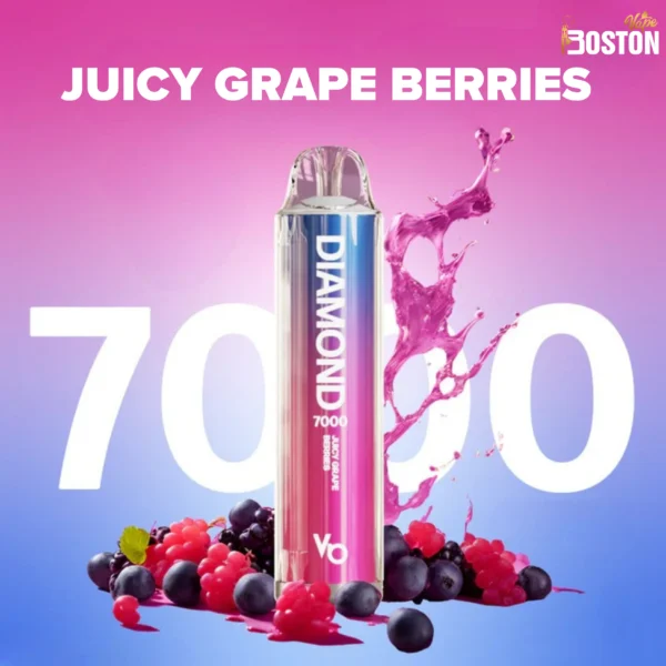 Vapes Bars Diamond Juicy Grape Berries