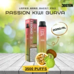 Ghost Pro Passion Kiwi Guava 20 mg 3500 Puffs Disposable Vape