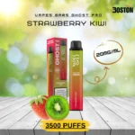 Ghost Pro Strawberry Kiwi 3500 Puffs Disposable Vape