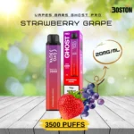Ghost Pro Strawberry Grape 0 mg 3500 Puffs Disposable Vape