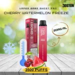 Ghost Pro Cherry Watermelon Freeze 3500 Puffs Disposable Vape