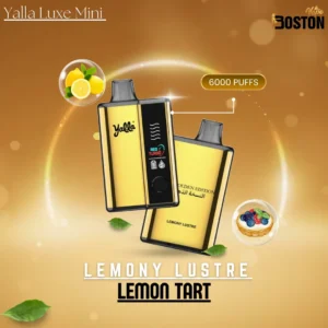 Yalla Luxe Mini Lemony Lustre Lemon Tart