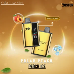 Yalla Luxe Mini Polar Peach Peach Ice