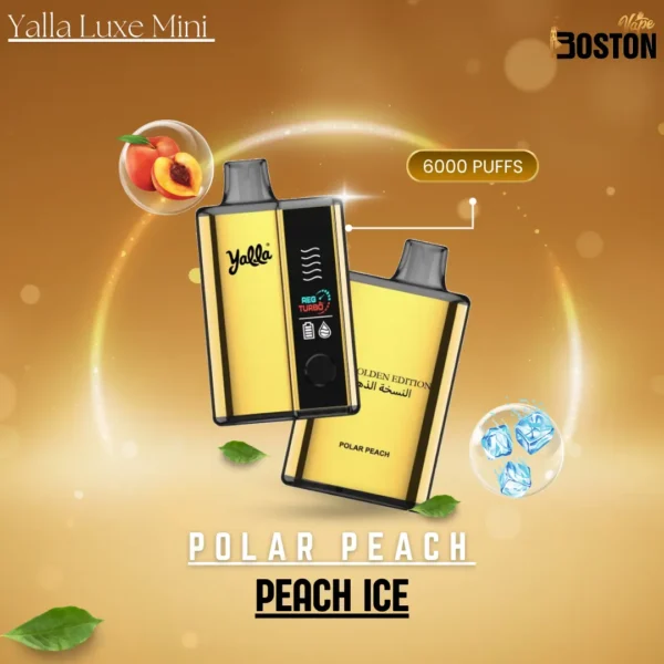Yalla Luxe Mini Polar Peach Peach Ice