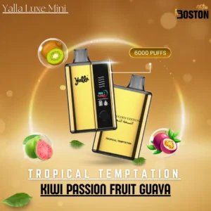 Yalla Luxe Mini Tropical Temptation Kiwi Passion Fruit Guava