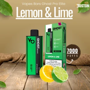 Vapes Bars Ghost Pro Elite Lemon & Lime