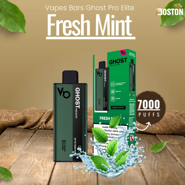 Vapes Bars Ghost Pro Elite Fresh Mint