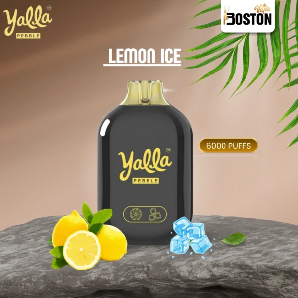 Yalla Pebble Lemon Ice 20mg