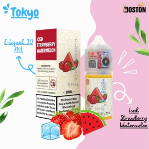 Tokyo E‑Liquid Iced Strawberry Watermelon 30 mL
