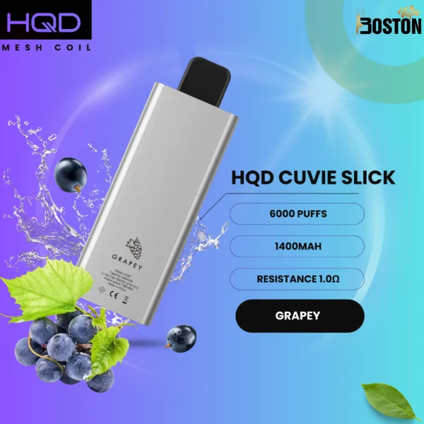 HQD Cuvie Slick 6000 Puffs Grapey