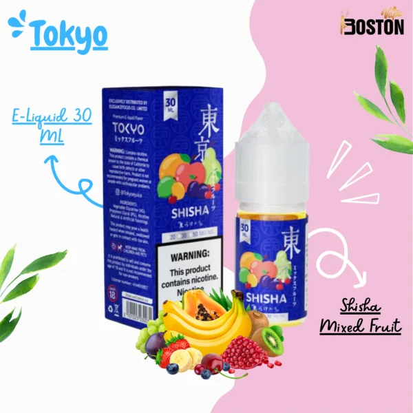 Tokyo Shisha 30ML Mixed Fruit