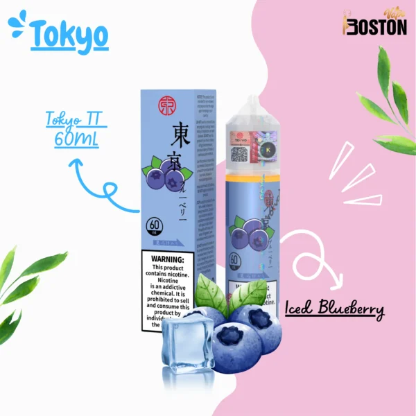 Tokyo TT Iced Blueberry 60 mL Vape Juice
