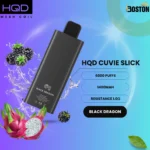 HQD Cuvie Slick 6000 Puffs Black Dragon