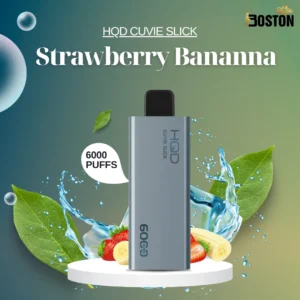 HQD Cuvie Slick 6000 Puffs Strawberry Banana