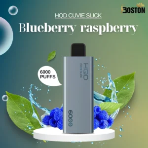 HQD Cuvie Slick 6000 Puffs Blueberry Raspberry