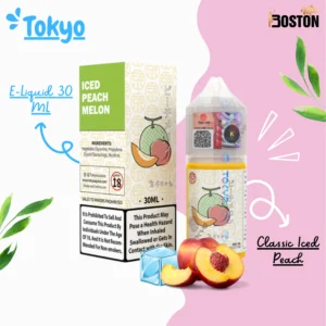 Classic Iced Peach Melon 30 mL Vape Juice