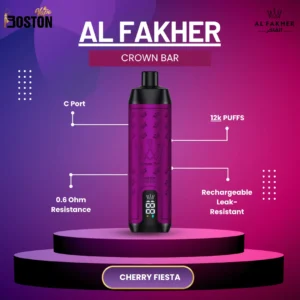 Al Fakher Crown Bar 12K Cherry Fiesta