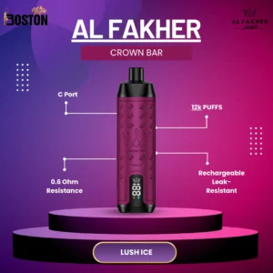 Al Fakher Crown Bar 12K Sound Lush Ice