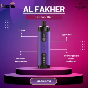 Al Fakher Crown Bar 12K Sound Magic Love