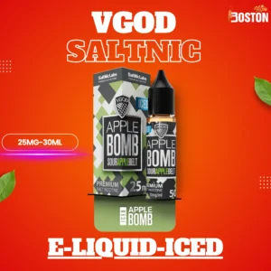 VGOD Iced Apple Bomb SaltNic 25 mg 30 mL