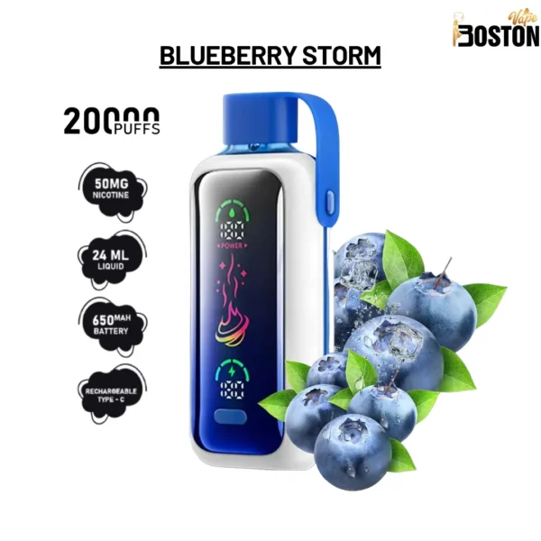 Vozol Star 20K Puffs Blueberry Storm